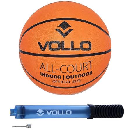 Bola de Basquete Oficial da Vollo Tamanho 7 All-Court Indoor Outdoor