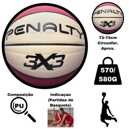 Bola Basquete Penalty 3x3 Pro - Penalty