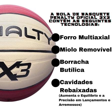 Bola Penalty Basquete 3X3 Pro IX