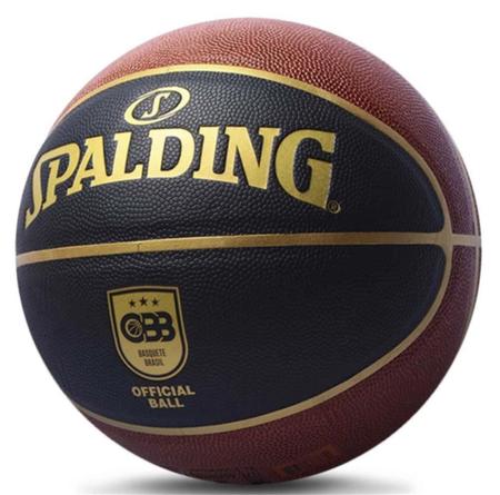 Bola De Basquete Spalding TF250 CBB Preta - Microfibra - Indoor