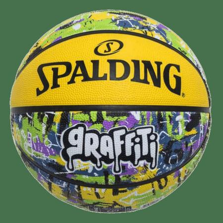 Bola De Basquete Spalding Graffiti - Amarelo - spalding