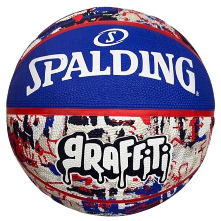 Imagem de Bola de Basquete Spalding Graffiti NBA Original Tamanho 7