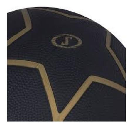 Imagem de Bola de Basquete Spalding Highlight Star Gold NBA Versão Especial Borracha Tamanho 7 Original 