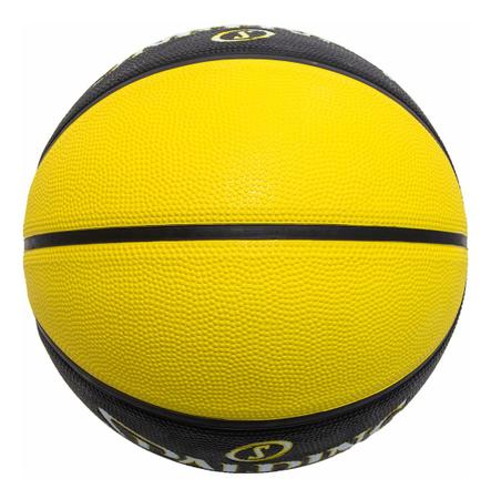 Bola De Basquete Preta Tamanho 7 + Resistência E Aderência