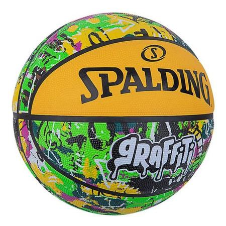 Imagem de Bola de Basquete Spalding NBA Graffiti Borracha Original