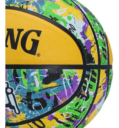 Imagem de Bola de Basquete Spalding NBA Graffiti Borracha Original