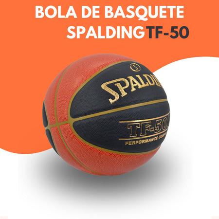 Bola De Basquete Spalding Tf-50 Tamanho 7 Oficial Selo Cbb