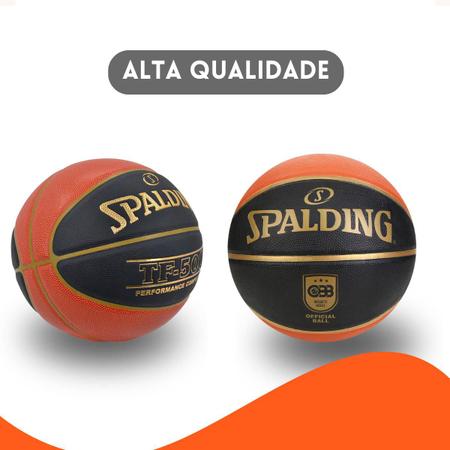 Bola de Basquete Spalding - TF-50 CBB Oficial - Tamanho 5