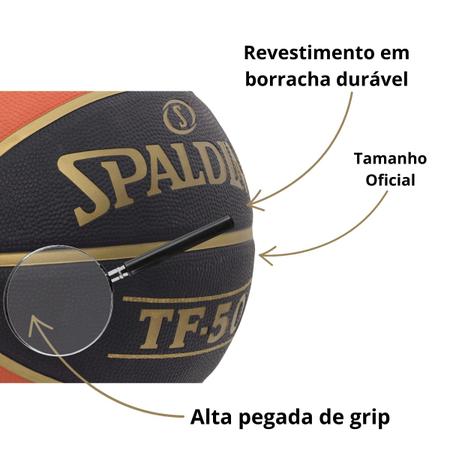 Imagem de Bola De Basquete Spalding Original TF-50 Tamanho 7 Oficial