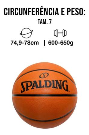 Bola Basquete Spalding Streetball Tamanho 7 - Game1 - Esportes & Diversão