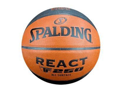 Bola basquete spalding react tf-250 fiba - laranja, preto (07) - Bola de  Basquete - Magazine Luiza