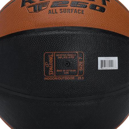 Bola Basquete Spalding Tf-250 Tamanho 7 Aprovada Cbb Oficial em Promoção na  Americanas