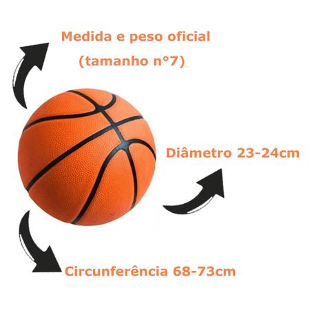 Bola Basquete Diametro