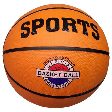 Bola De Basquete Tamanho e Peso Oficial cor Laranja NBA Sports