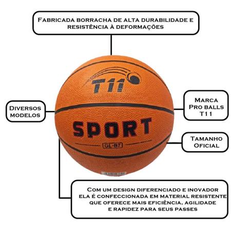 Bola de Basquete com Medidas Oficiais. Confira!