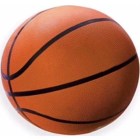 Bola de Basquete Oficial Basketball Borracha Lifesyle Vazia Laranja