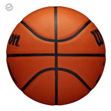 Imagem de Bola De Basquete Wilson Nba Drv Laranja Tamanho 7 Oficial Com Bomba