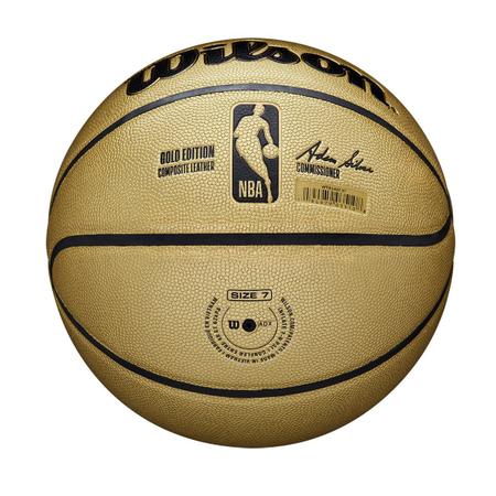 Bola de Basquete Wilson NBA Platinum Edition #7 - Prata+Preto