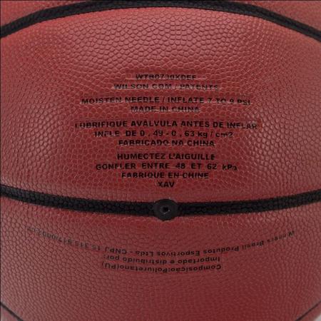 Bola de Basquete Wilson NCAA Com 7 Marrom 