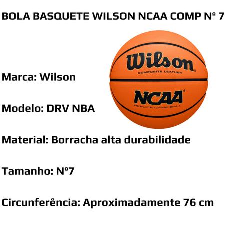 Bola de Basquete Wilson NCAA Comp 7