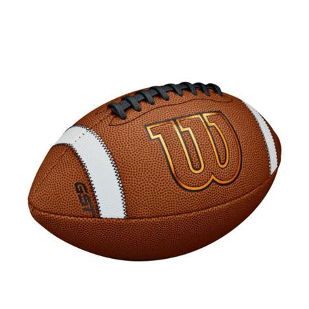 Bola de futebol americano WILSON GST, couro, tamanho oficial