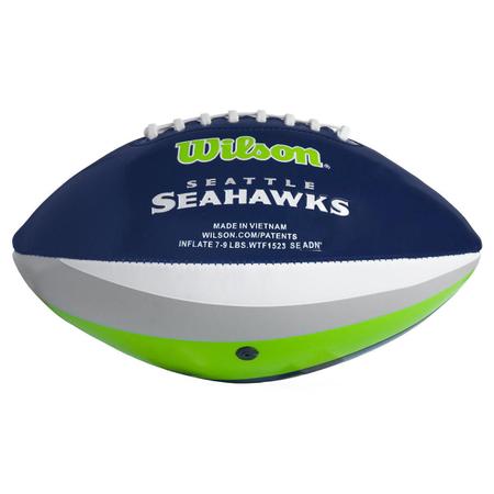 Bola Futebol Americano Wilson NFL Mini Peewee Team Seatle Seahawks