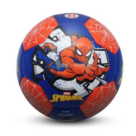 Imagem de Bola de Futebol Azul Homem Aranha