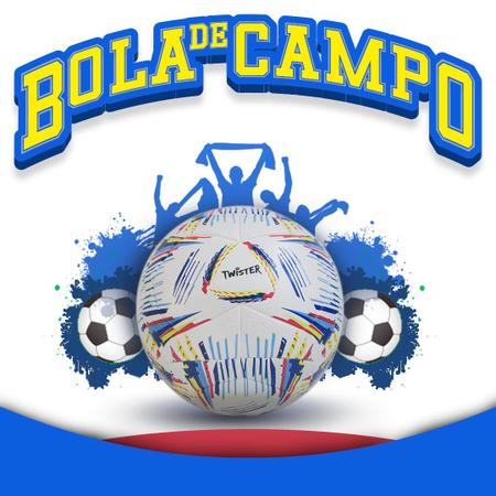 Imagem de Bola De Futebol Campo E Futsal Tamanho Oficial Topper Slick
