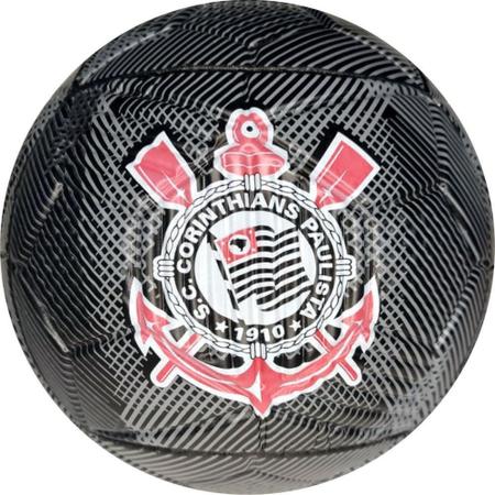 Imagem de Bola de Futebol Corinthians PRO N.5 Preta