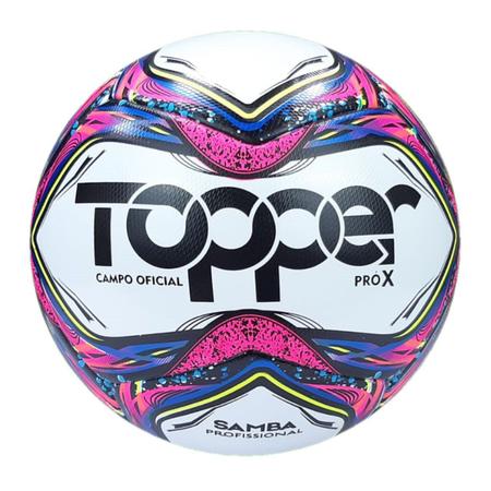 Imagem de Bola de Futebol de Campo Oficial Topper Velocity ProX Samba 2020