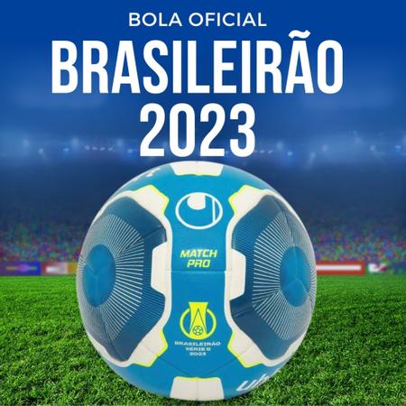 Bola De Futebol Match Pro Brasileirão Serie B Oficial 2023 - UHLSPORT -  Bola de Futebol - Magazine Luiza