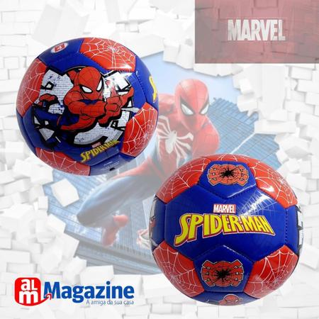Imagem de Bola De Futebol Roppe Marvel Homem Aranha Tamanho 4 Heróis