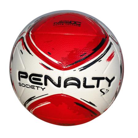 Bola Futsal Penalty Max 1000 XXII - Branca/Preta/Vermelha - Bola de Futsal  - Magazine Luiza