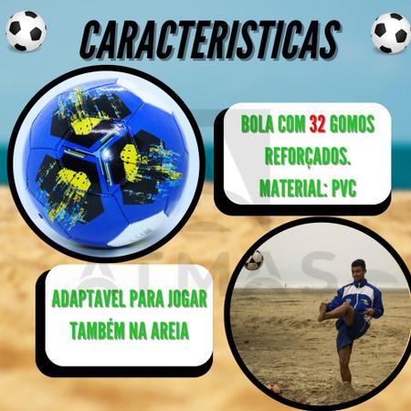 Bola De Jogo Futebol Tamanho Padrão Jogo Campo Praia Novo em