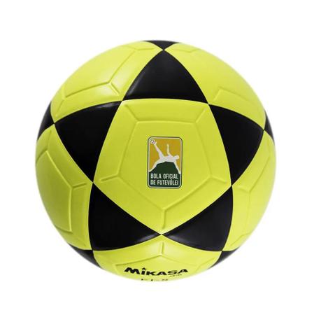 Mikasa Bola de futebol FT5 Goal Master (amarelo/preto, tamanho 5)