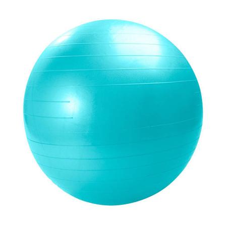Imagem de Bola de Pilates Exercícios Diversos Ginástica BelFit Anti-Burst (não estoura), 65cm - Com Bomba