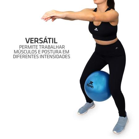 Imagem de Bola de Pilates Overball Muvin  Tamanho 25cm - Yoga  Fisioterapia  Treino Funcional  Fortalecimento  Tonificação
