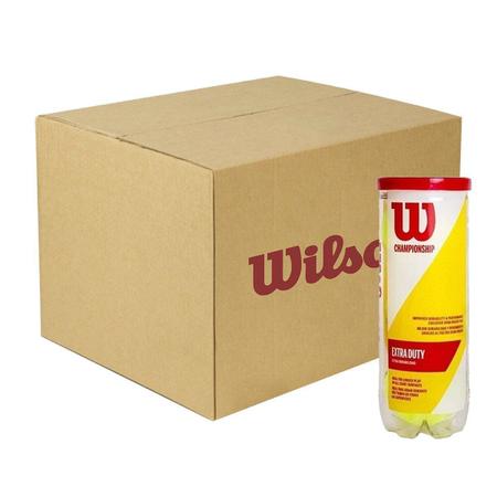 Bola de T nis Championship Caixa c 24 Tubos Wilson Bola de