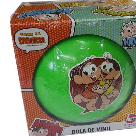 Bola De Vinil Cobrinha Colorida Pct.C/12 3004 Lider - Amiga Shop