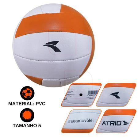 Imagem de Bola De Volei Atrio Tamanho 5 260-280G Para Esportes - Es396