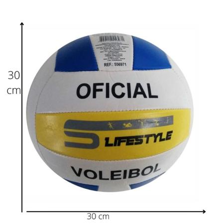 Bola De Vôlei Tamanho Oficial Resistente Furos Voleibol Profissional Rede  Padrão material sintético Competições Torneios - Fratelli - Bola de Vôlei -  Magazine Luiza