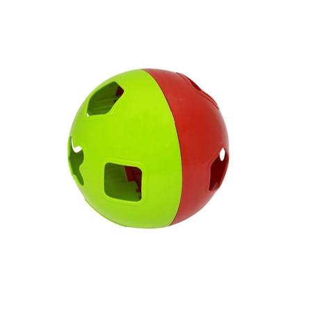 Imagem de Bola Didática Vermelho/Verde (282) Mercotoys