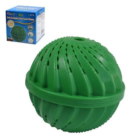 Imagem de Bola Esfera Ecologica Para Lavar Roupa Com Ceramica 10Cm Ø