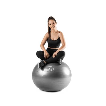 Imagem de Bola Exercícios Pilates Fisioterapia 75cm Hidrolight C Bomba