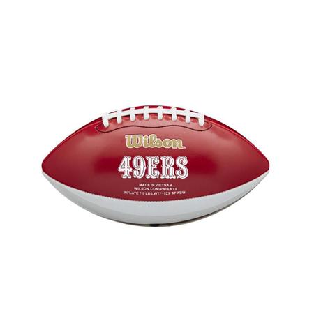 Bola Futebol Americano Wilson NFL Mini Peewee Team Retro Miami Dolphins  Unissex - Original