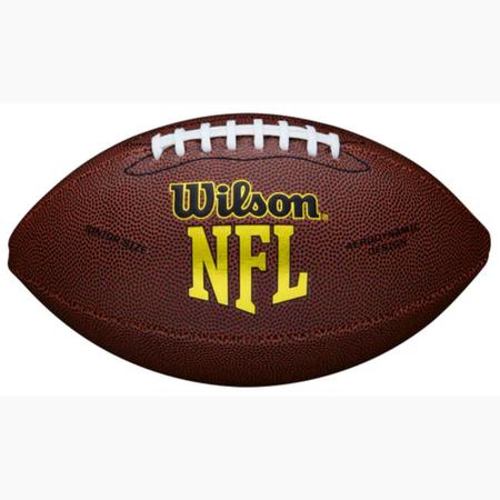 Imagem de Bola Futebol Americano NFL Super Grip Cover Official Size Unissex Profissional Amador Wilson