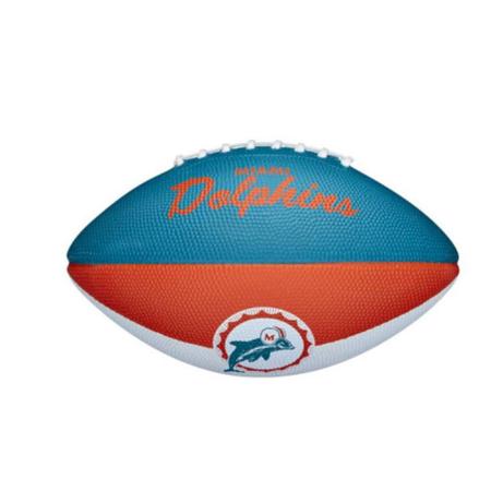 Bola de Futebol Americano Wilson NFL Team Miami Dolphins Mini