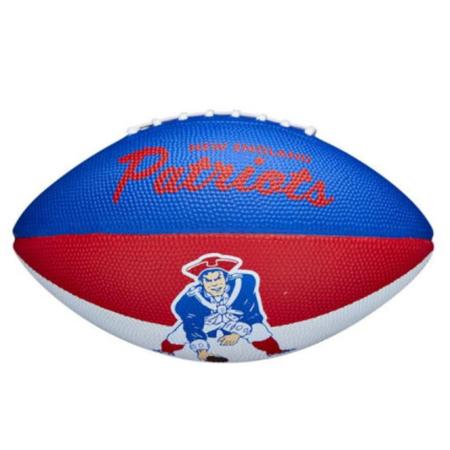 Bola Wilson Futebol Americano NFL Mini TEAM Retro FB New England