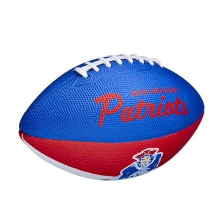 Bola Wilson Futebol Americano NFL Mini TEAM Retro FB New England