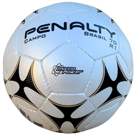 Bola de Futebol Penalty Oficial Brasil 70 R1 Campo Amarela